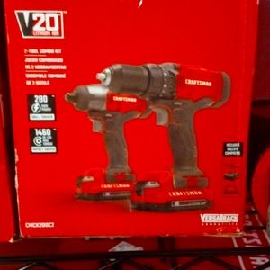 Craftsman 20 volt tool combo kit.